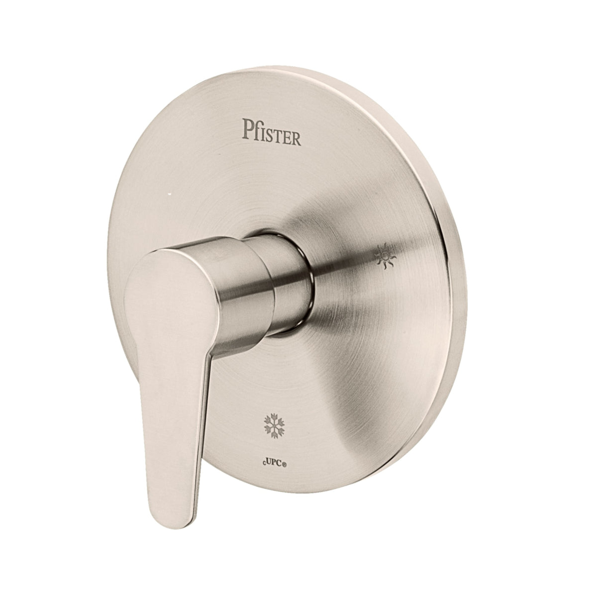 Pfister Pfirst Modern Valve Only Trim in Brushed Nickel