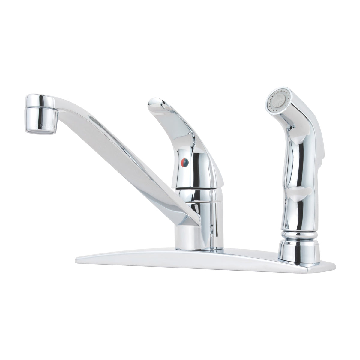 Pfister Pfirst Series 1-Handle Kitchen Faucet G134-3444 in Polished Chrome