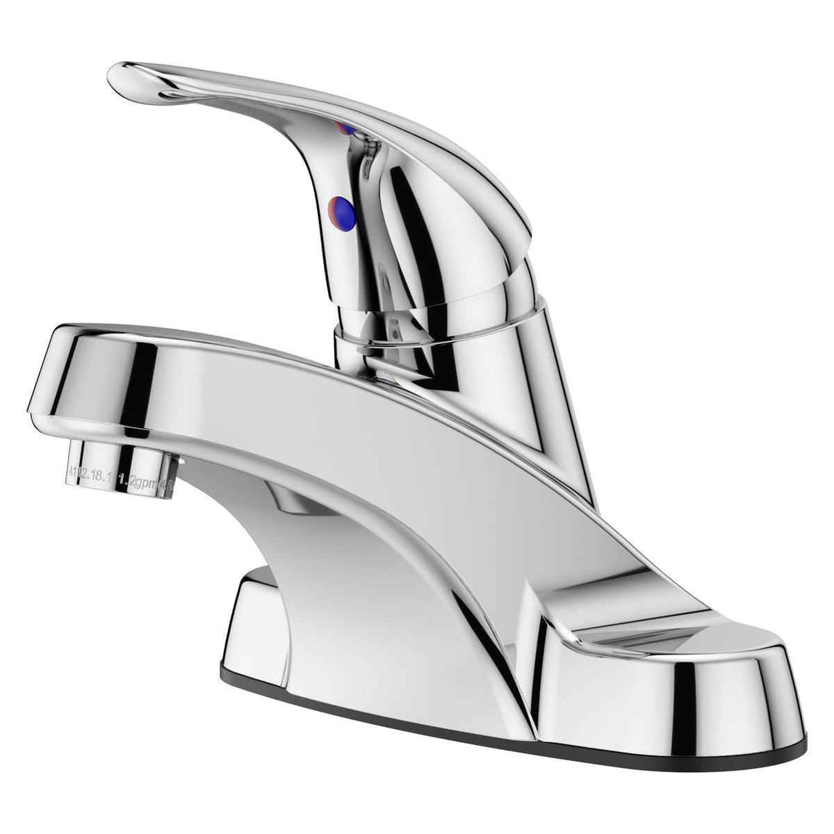 Pfister Pfirst Series 1-Handle 4" Centerset Bathroom Faucet in Polished Chrome