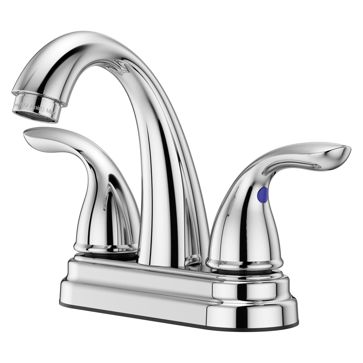 Pfister Pfirst Series 2-Handle 4" Centerset Bathroom Faucet in Polished Chrome