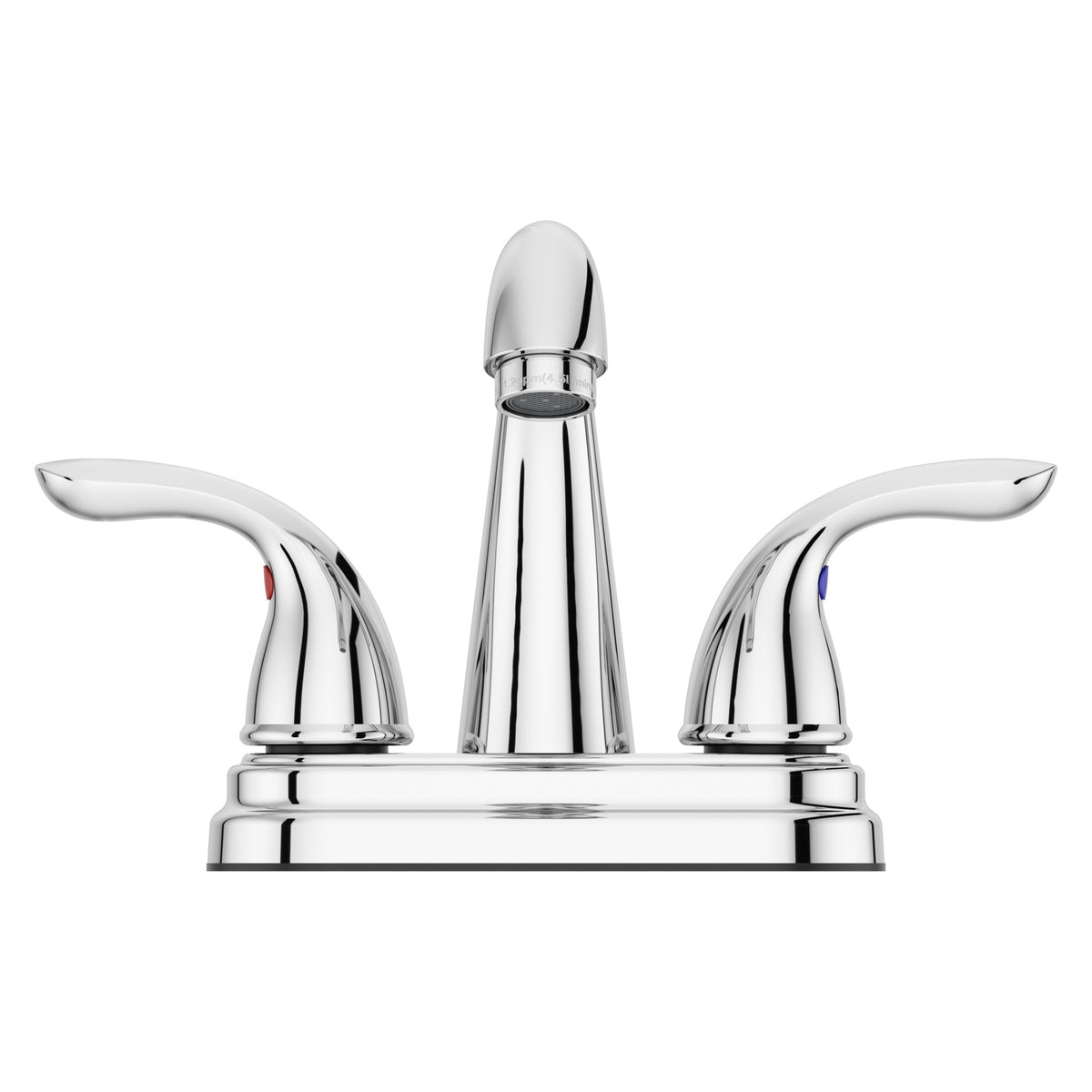 Pfister Pfirst Series 2-Handle 4" Centerset Bathroom Faucet in Polished Chrome - view 6