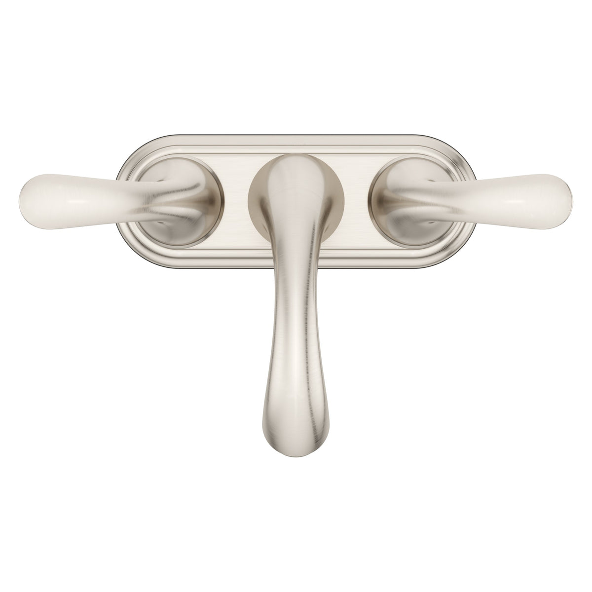 Pfister Pfirst Series 2-Handle 4" Centerset Bathroom Faucet in Brushed Nickel - view 4