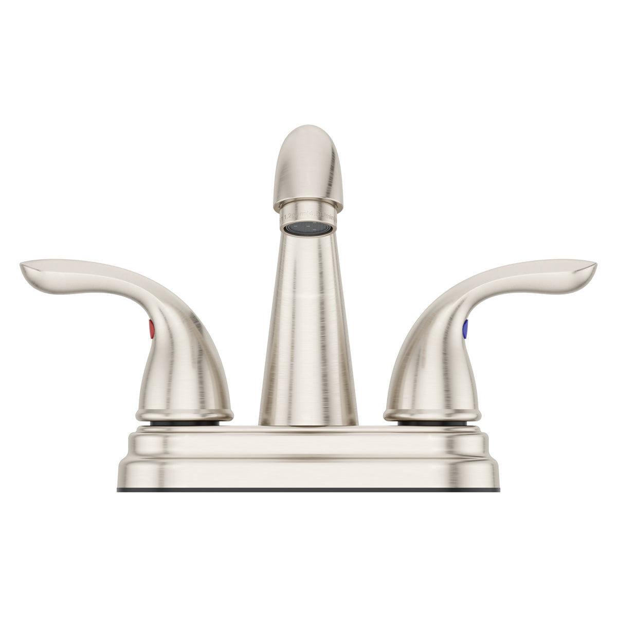 Pfister Pfirst Series 2-Handle 4" Centerset Bathroom Faucet in Brushed Nickel - view 6