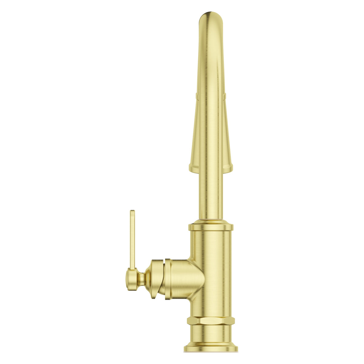 Pfister Port Haven 1-Handle Pull-Down Kitchen Faucet in Brushed Gold - view 5