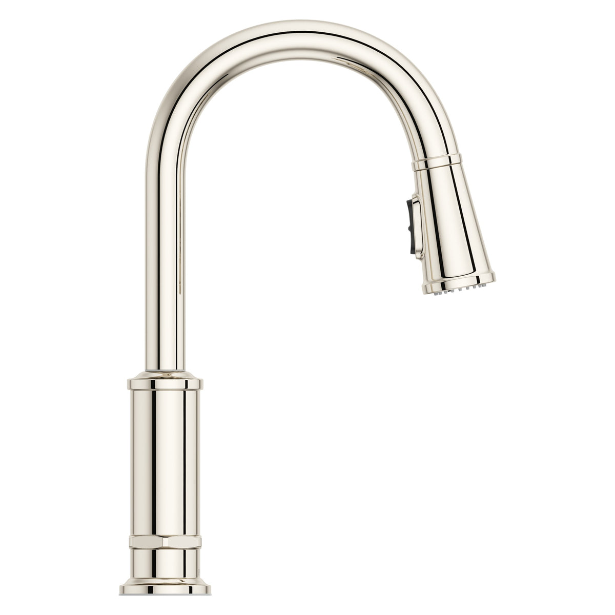 Pfister Port Haven 1-Handle Pull-Down Kitchen Faucet in Polished Nickel - view 2