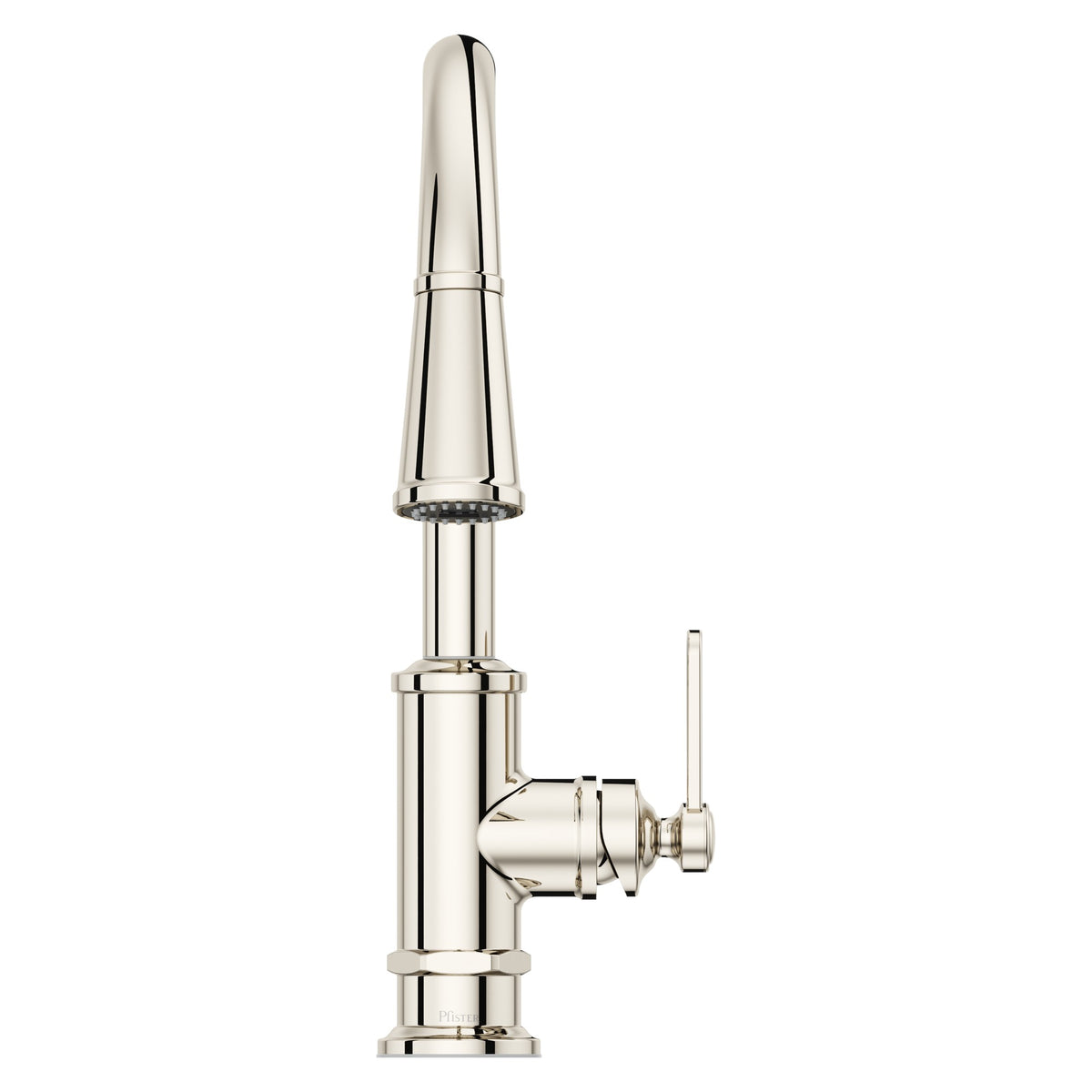 Pfister Port Haven 1-Handle Pull-Down Kitchen Faucet in Polished Nickel - view 6