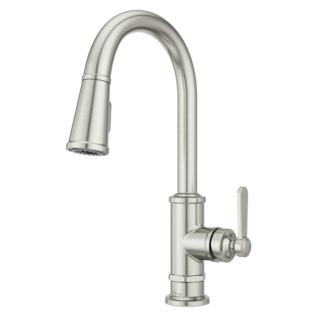 Pfister Port Haven 1-Handle Pull-Down Kitchen Faucet in Stainless Steel