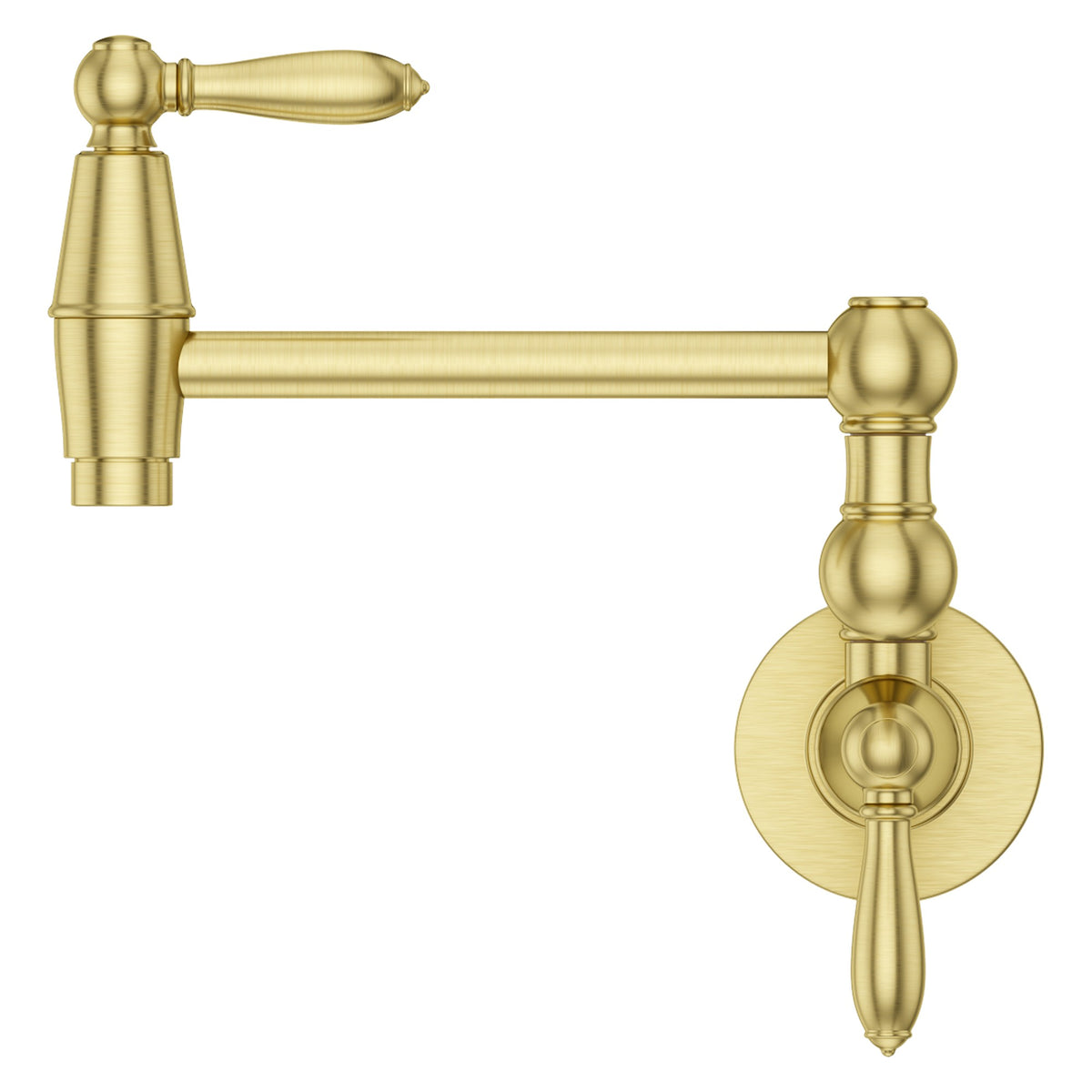 Pfister Port Haven Pot Filler in Brushed Gold - view 5