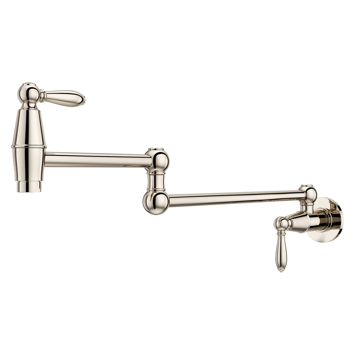 Pfister Port Haven Pot Filler in Polished Nickel