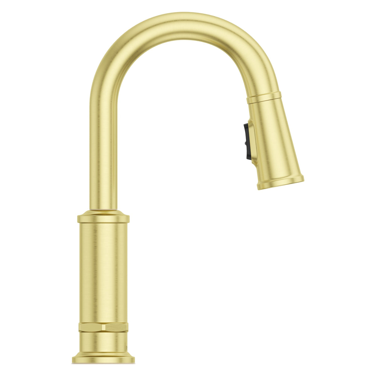 Pfister Port Haven 1-Handle Pull-Down Bar & Prep Faucet in Brushed Gold - view 2