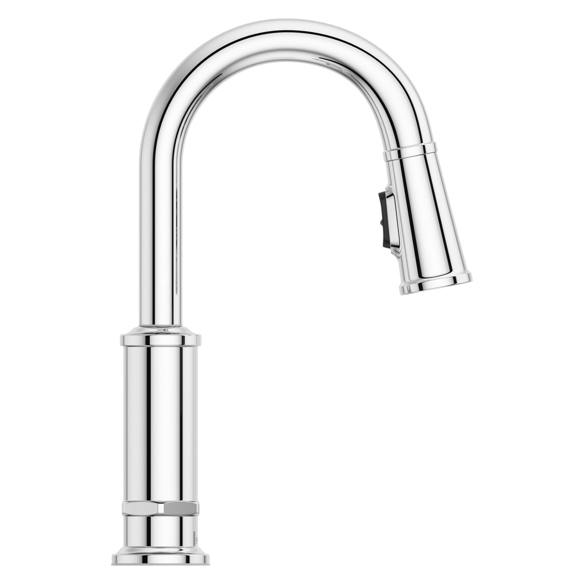 Pfister Port Haven 1-Handle Pull-Down Bar & Prep Faucet in Polished Chrome - view 2
