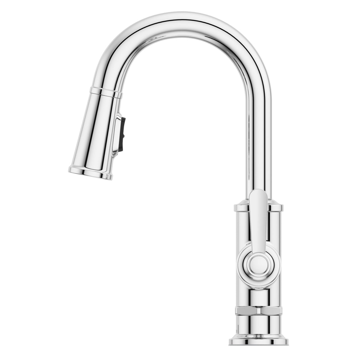 Pfister Port Haven 1-Handle Pull-Down Bar & Prep Faucet in Polished Chrome - view 3