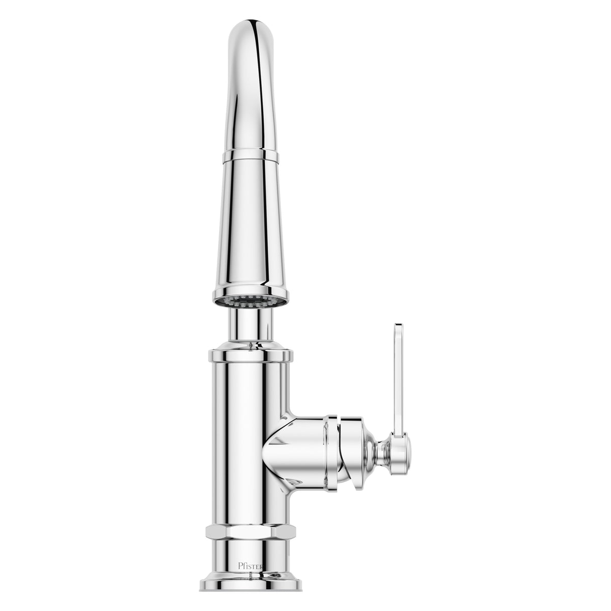 Pfister Port Haven 1-Handle Pull-Down Bar & Prep Faucet in Polished Chrome - view 6