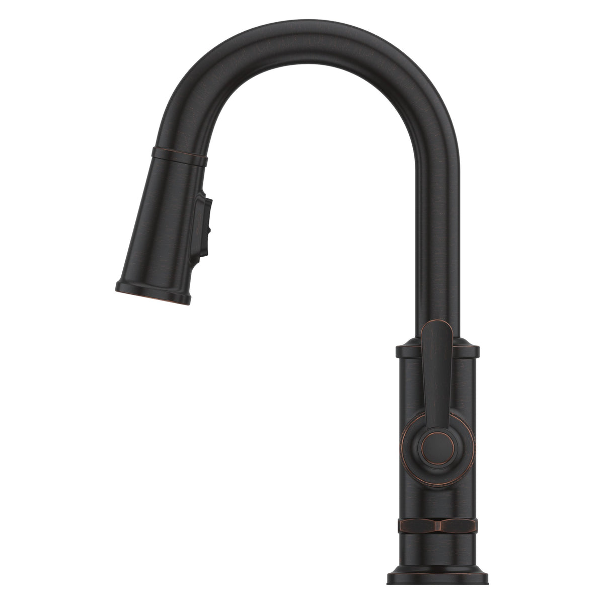 Pfister Port Haven 1-Handle Pull-Down Bar & Prep Faucet in Tuscan Bronze - view 3