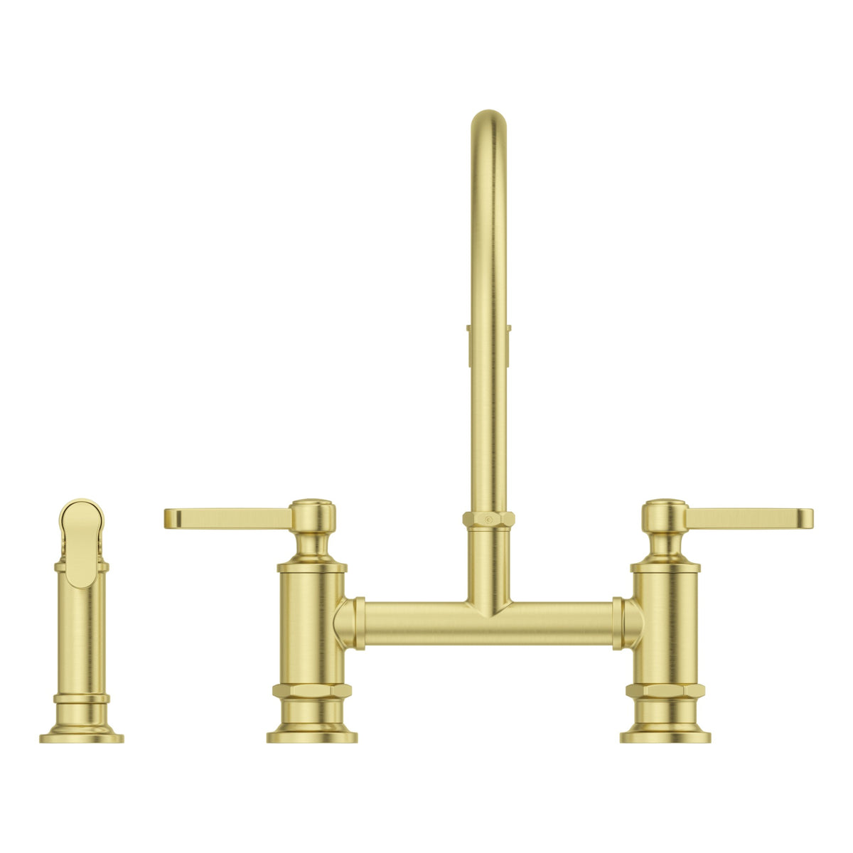 Pfister Port Haven 2-Handle Kitchen Faucet in Brushed Gold - view 5