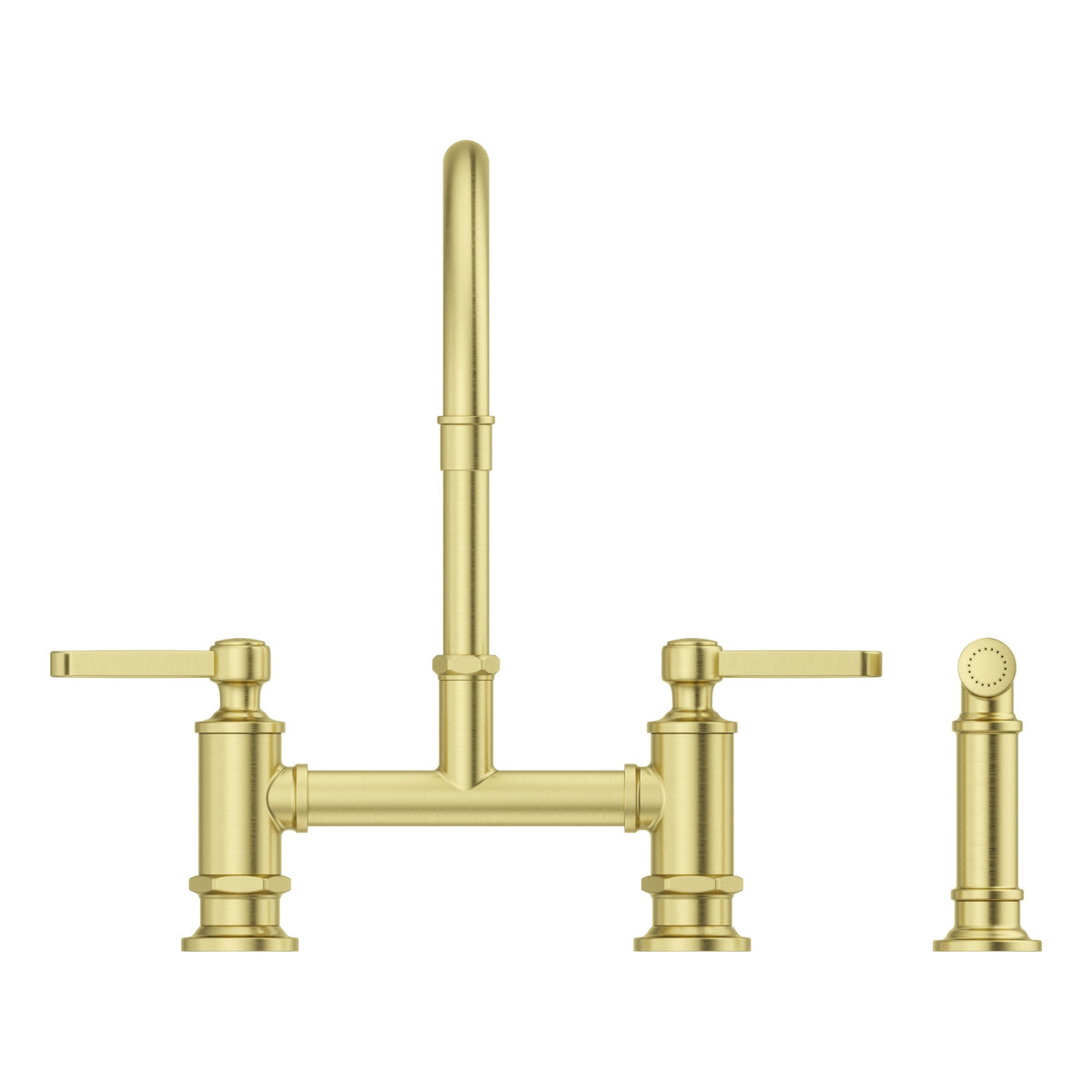 Pfister Port Haven 2-Handle Kitchen Faucet in Brushed Gold - view 6