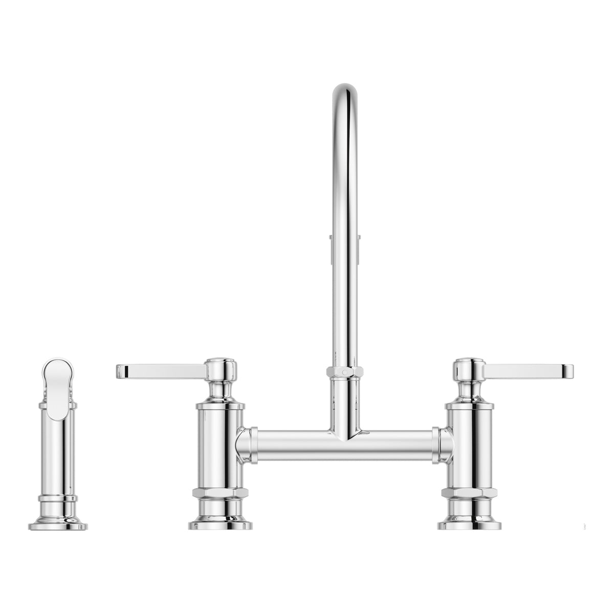 Pfister Port Haven 2-Handle Kitchen Faucet in Polished Chrome - view 5
