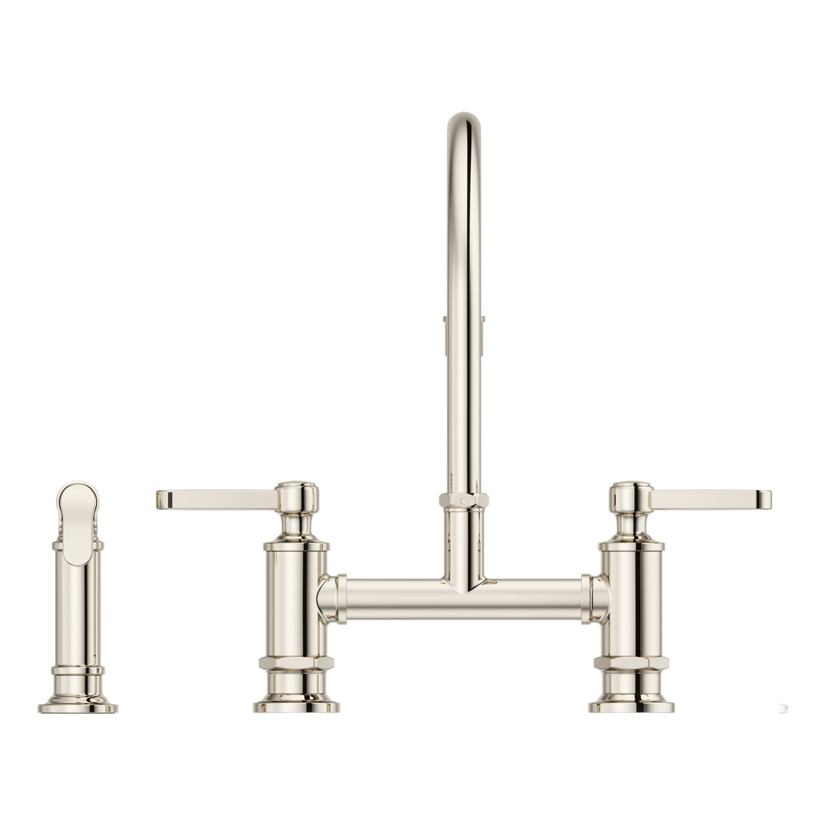Pfister Port Haven 2-Handle Kitchen Faucet in Polished Nickel - view 5