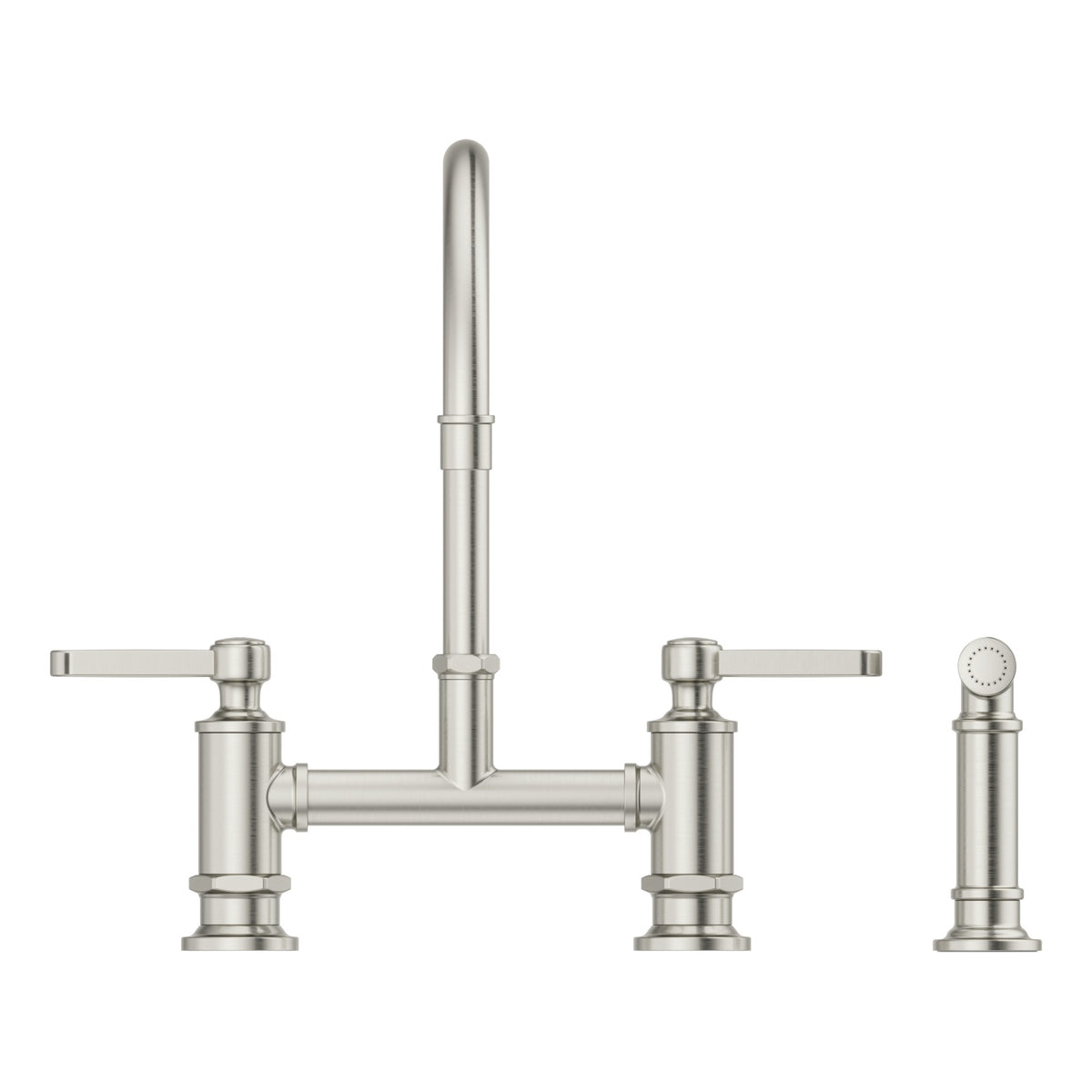 Pfister Port Haven 2-Handle Kitchen Faucet in Stainless Steel - view 6