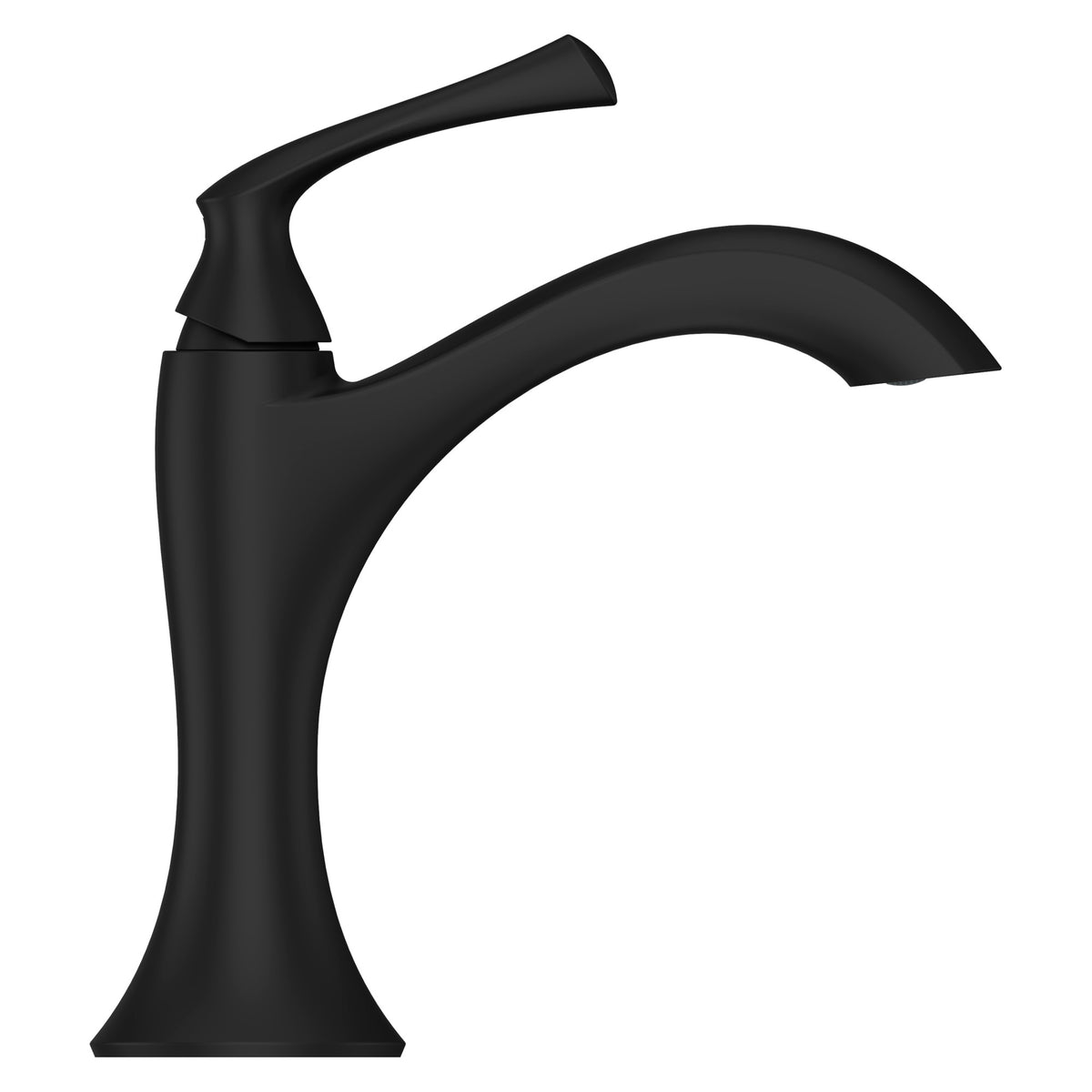 Pfister Rhen Single Control Bathroom Faucet in Matte Black - view 2