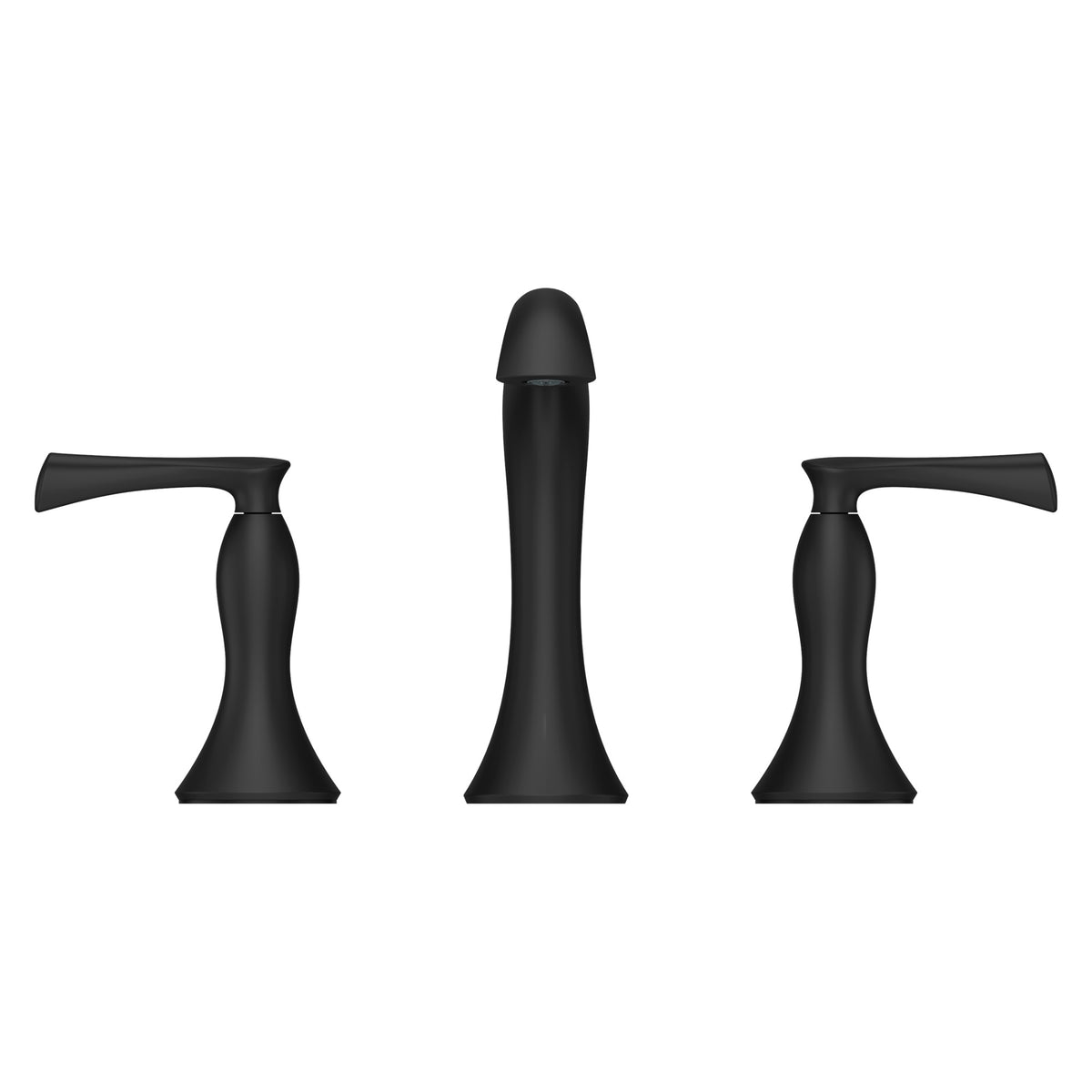Pfister Rhen 2-Handle 8" Widespread Bathroom Faucet in Matte Black - view 6