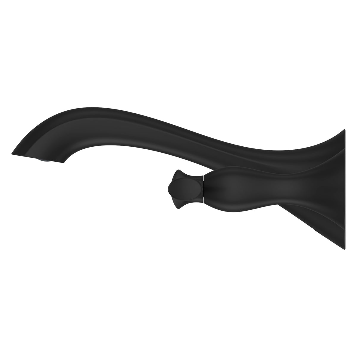 Pfister Rhen 2-Handle Wall Mount Bathroom Faucet in Matte Black - view 3