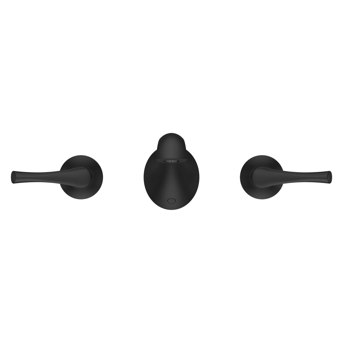 Pfister Rhen 2-Handle Wall Mount Bathroom Faucet in Matte Black - view 6