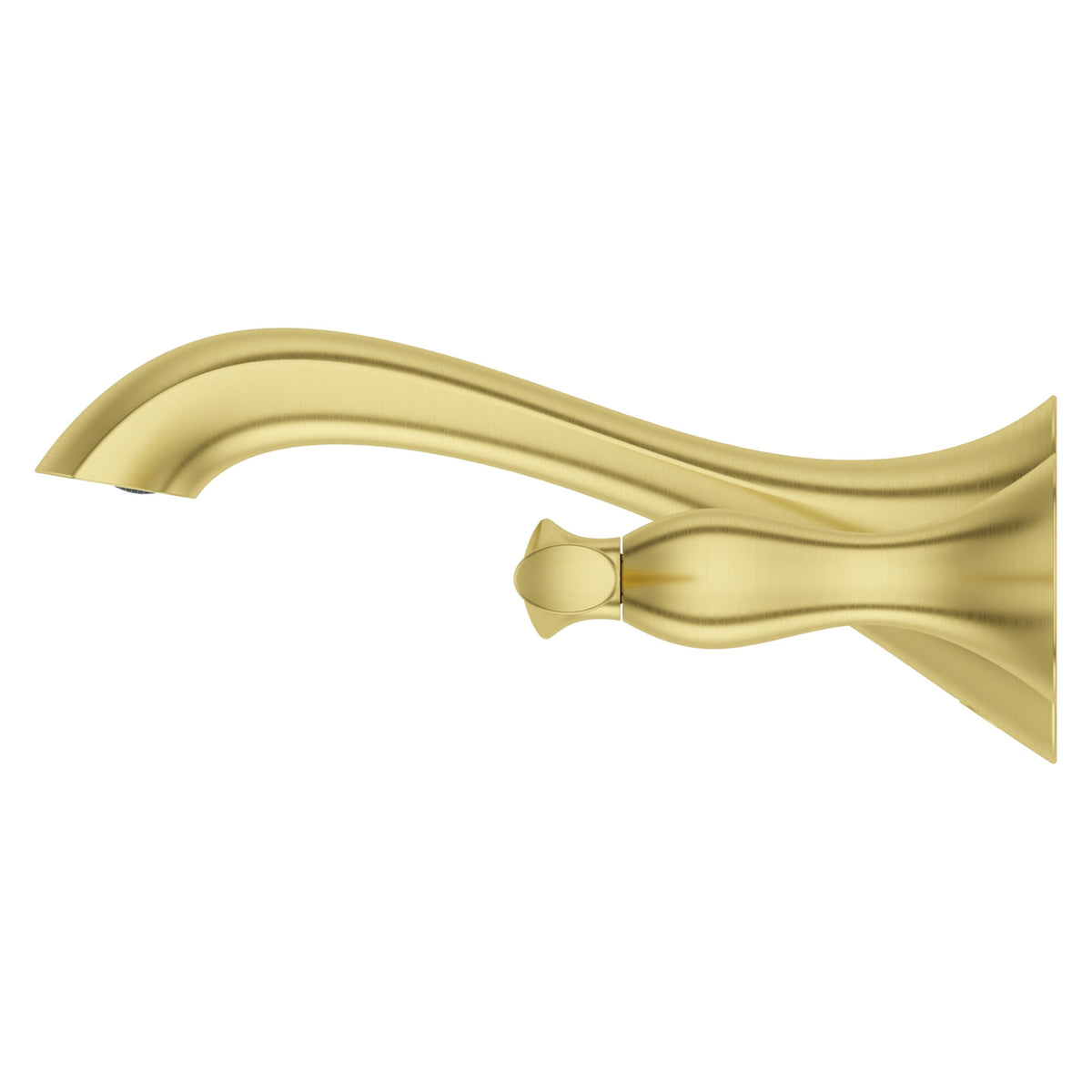 Pfister Rhen 2-Handle Wall Mount Bathroom Faucet in Brushed Gold - view 3