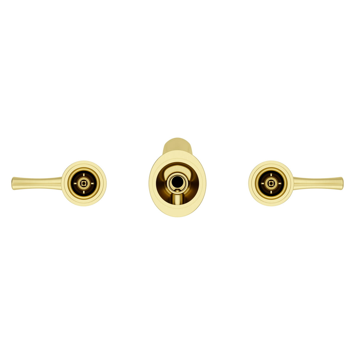 Pfister Rhen 2-Handle Wall Mount Bathroom Faucet in Brushed Gold - view 5