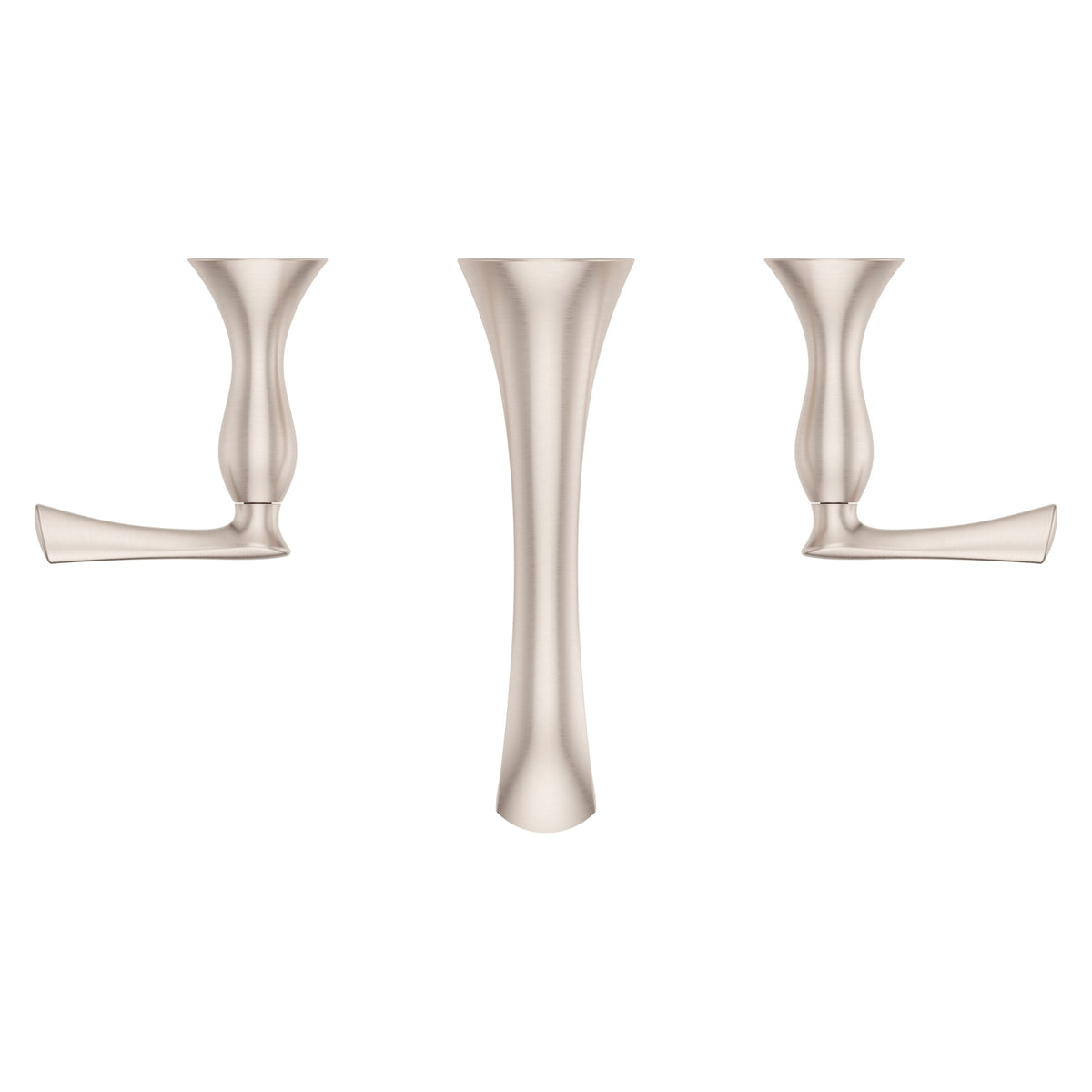 Pfister Rhen 2-Handle Wall Mount Bathroom Faucet in Brushed Nickel - view 4