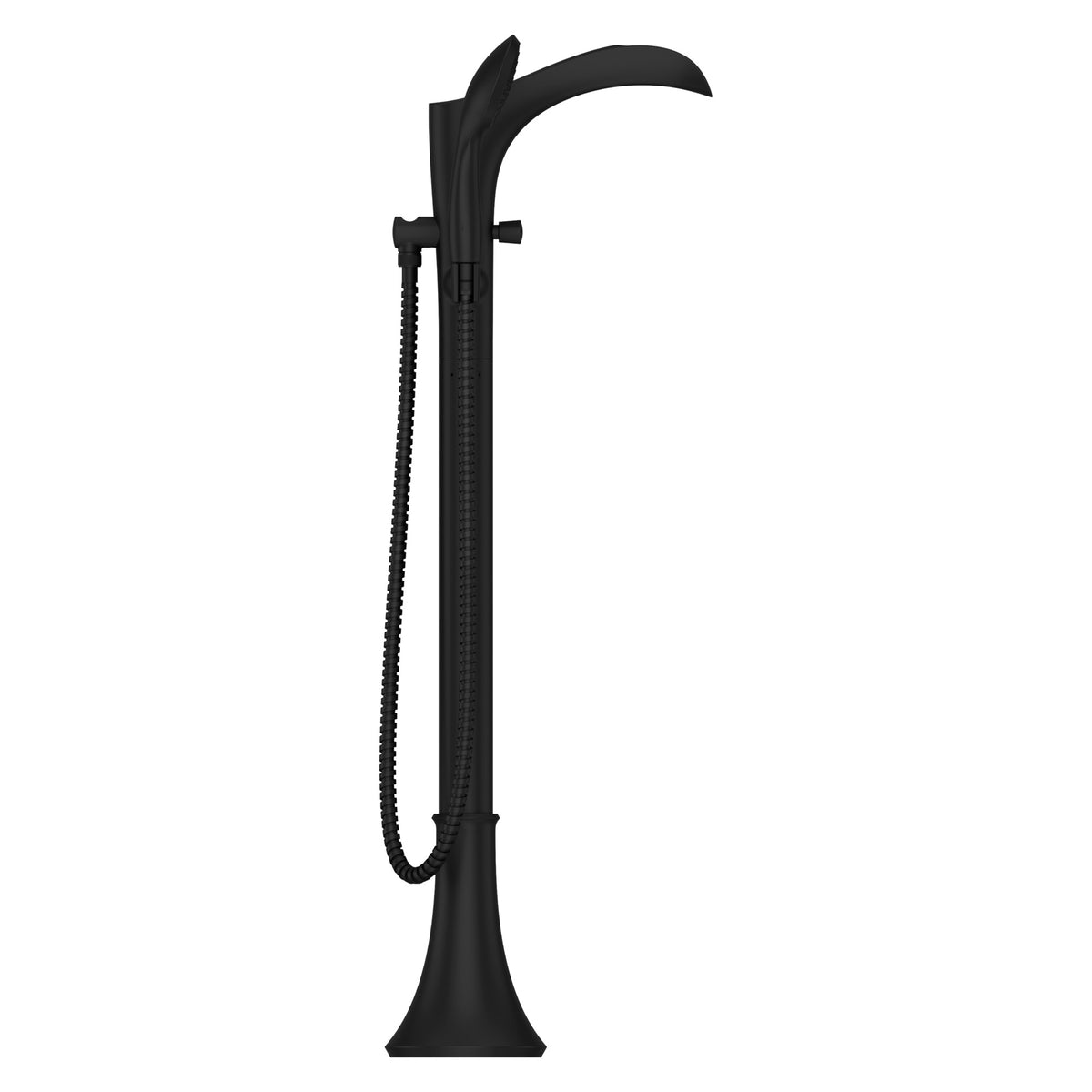 Pfister Rhen Free-Standing Tub Filler in Matte Black - view 2