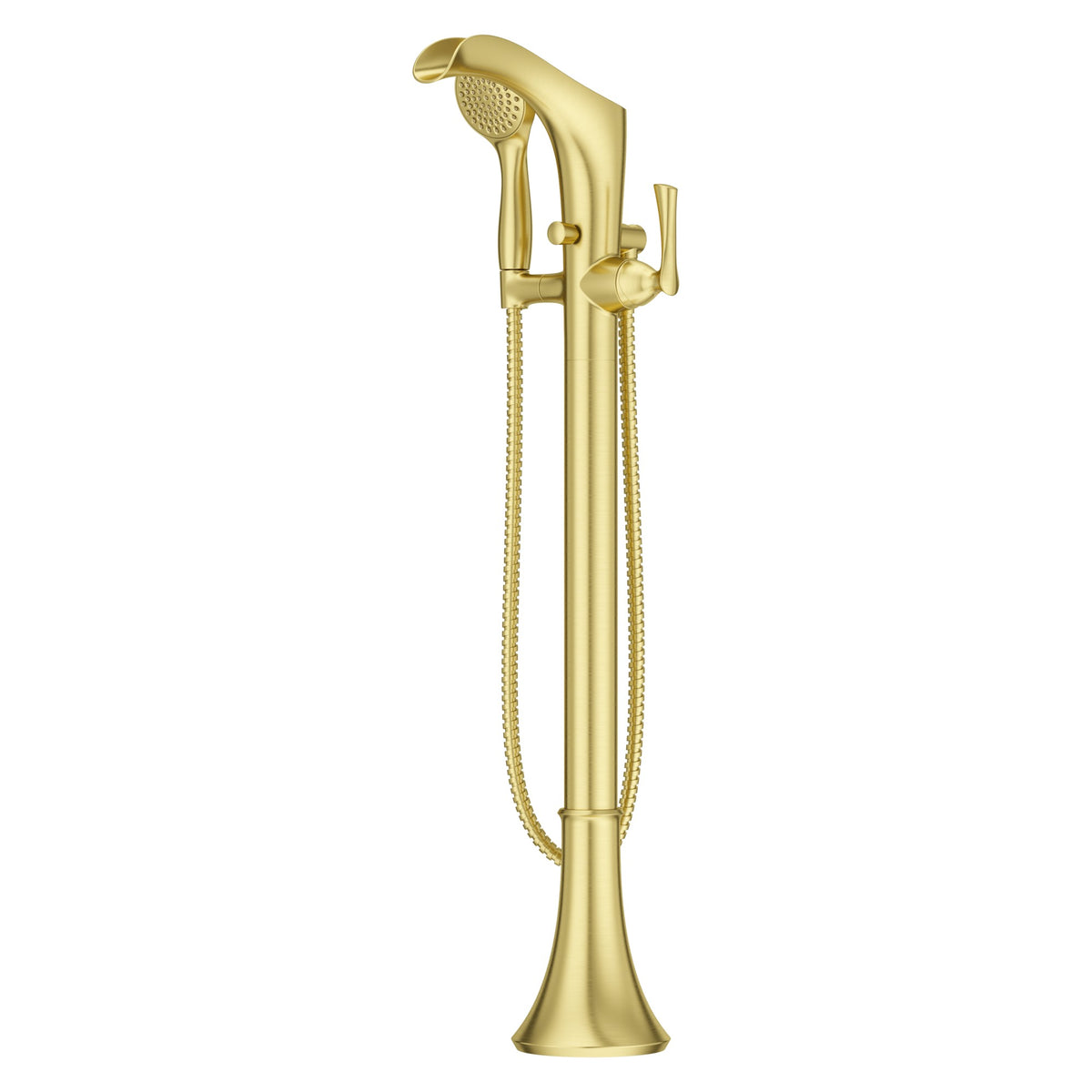 Pfister Rhen Free-Standing Tub Filler in Brushed Gold