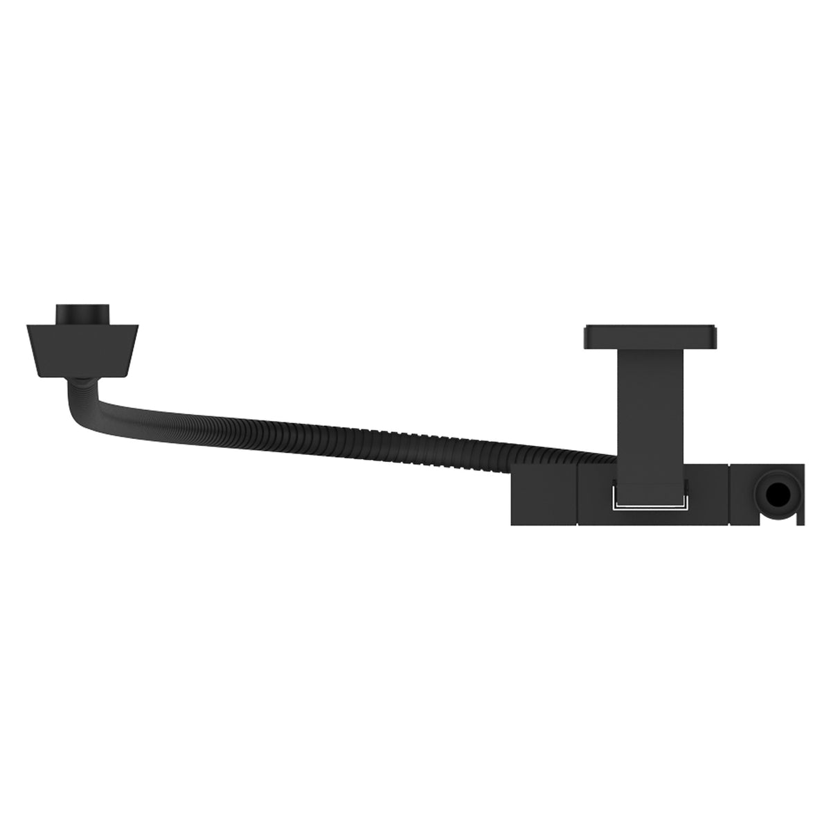 Pfister Modern Square Slide Bar in Matte Black - view 4