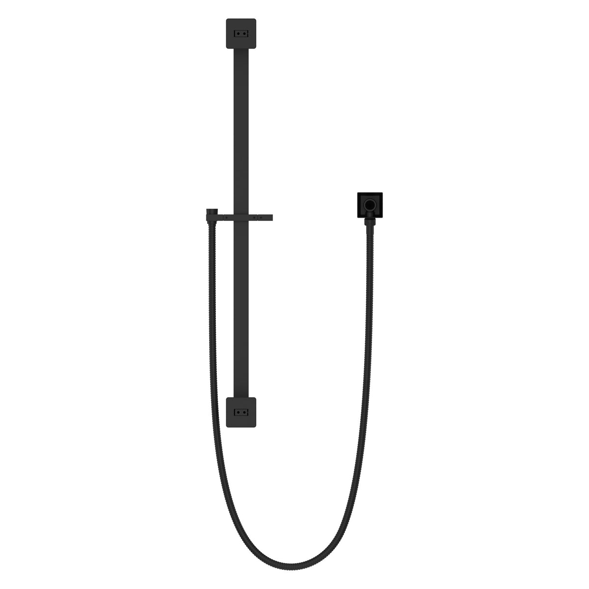 Pfister Modern Square Slide Bar in Matte Black - view 5