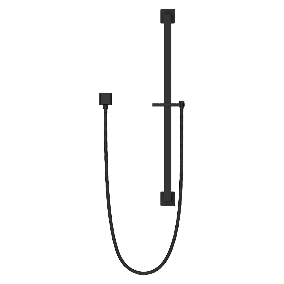 Pfister Modern Square Slide Bar in Matte Black - view 6