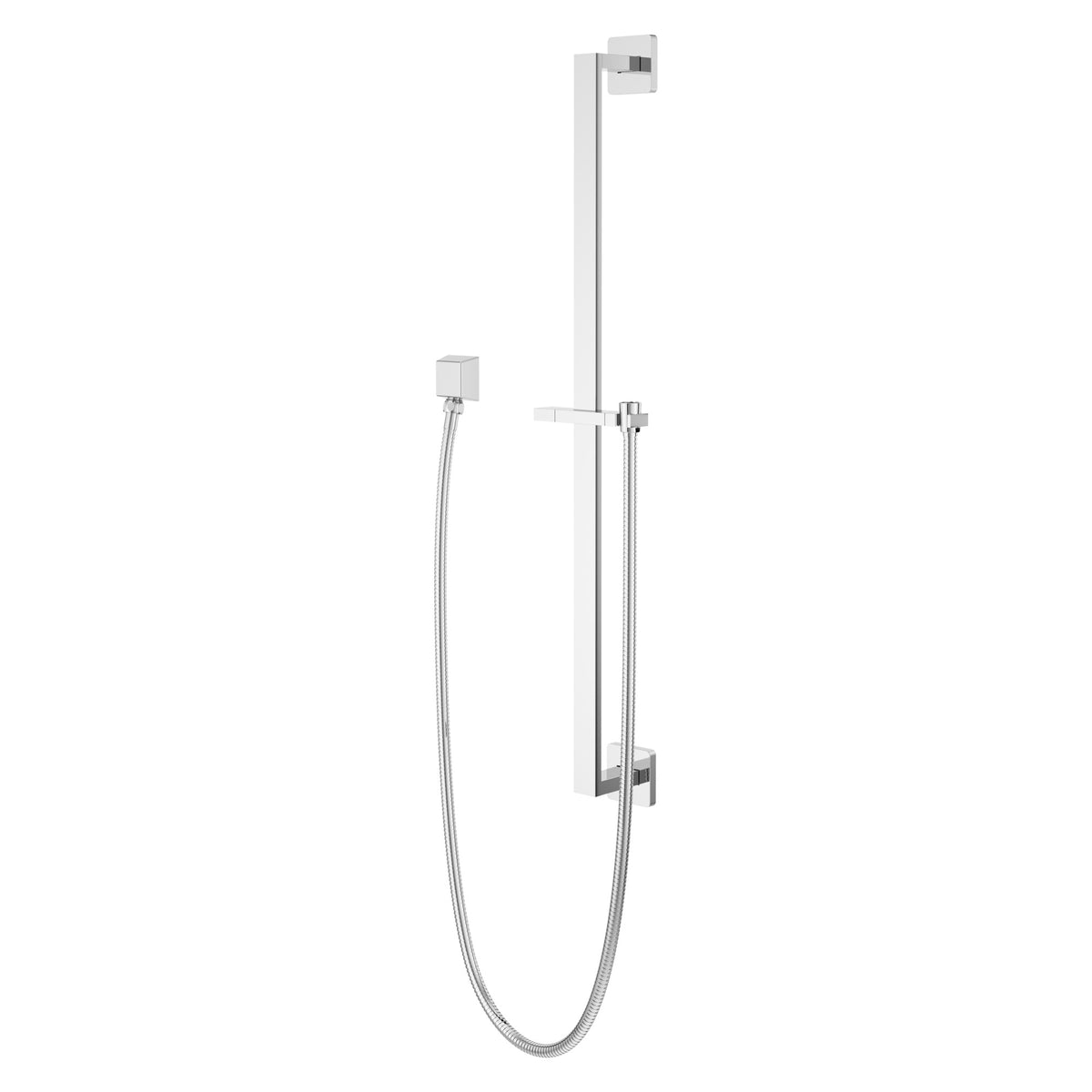 Pfister Modern Square Slide Bar in Polished Chrome