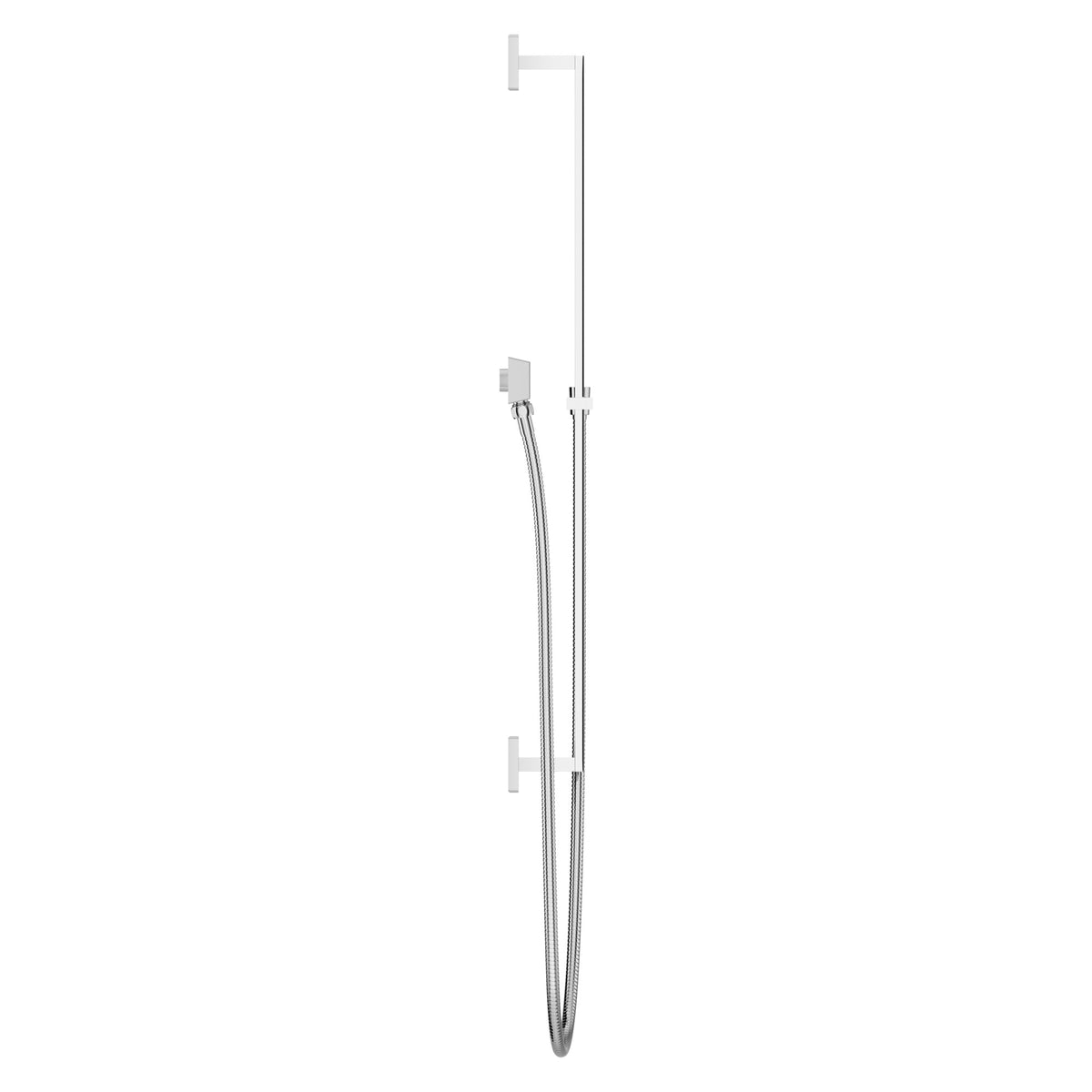 Pfister Modern Square Slide Bar in Polished Chrome - view 3