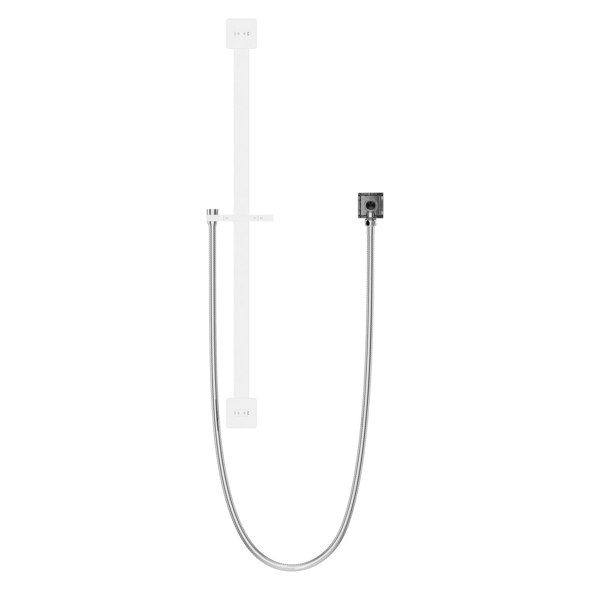 Pfister Modern Square Slide Bar in Polished Chrome - view 5