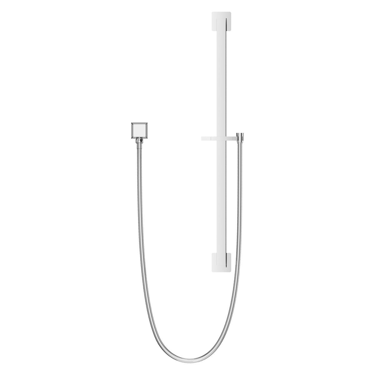 Pfister Modern Square Slide Bar in Polished Chrome - view 6