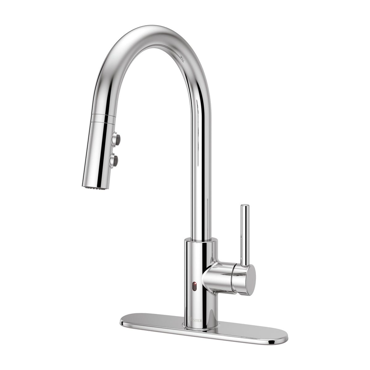 Pfister Stellen 1-Handle Touchless Kitchen Faucet in Polished Chrome - view 2