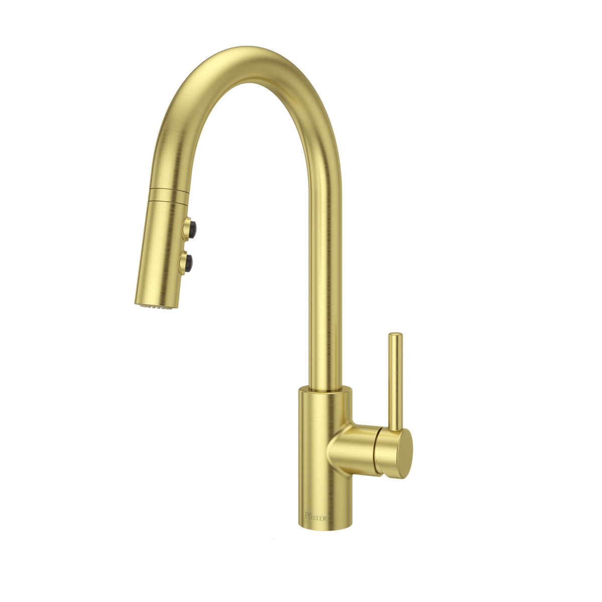 Pfister Stellen 1-Handle Pull-Down Kitchen Faucet in Brushed Gold