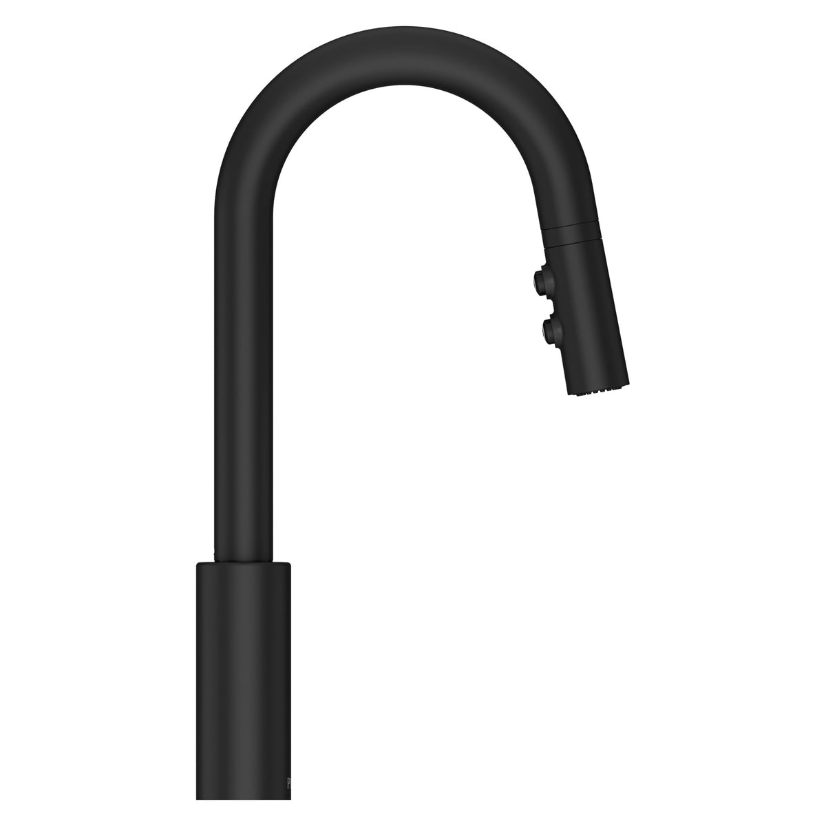 Pfister Stellen 1-Handle Pull-Down Bar & Prep Faucet in Matte Black - view 2
