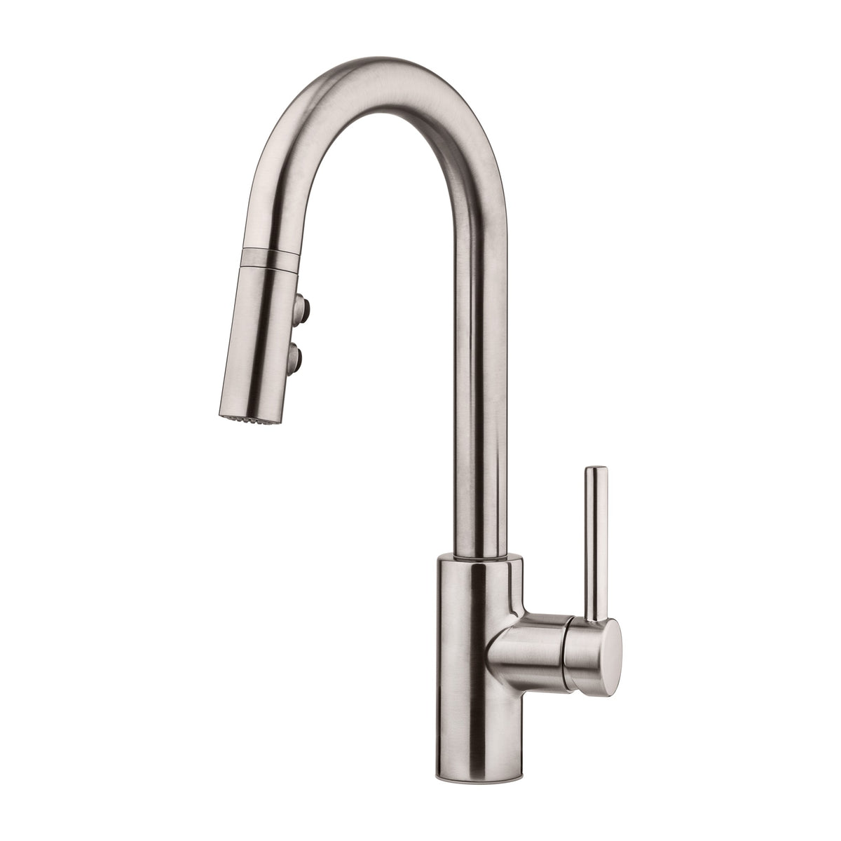 Pfister Stellen 1-Handle Pull-Down Bar & Prep Faucet in Stainless Steel
