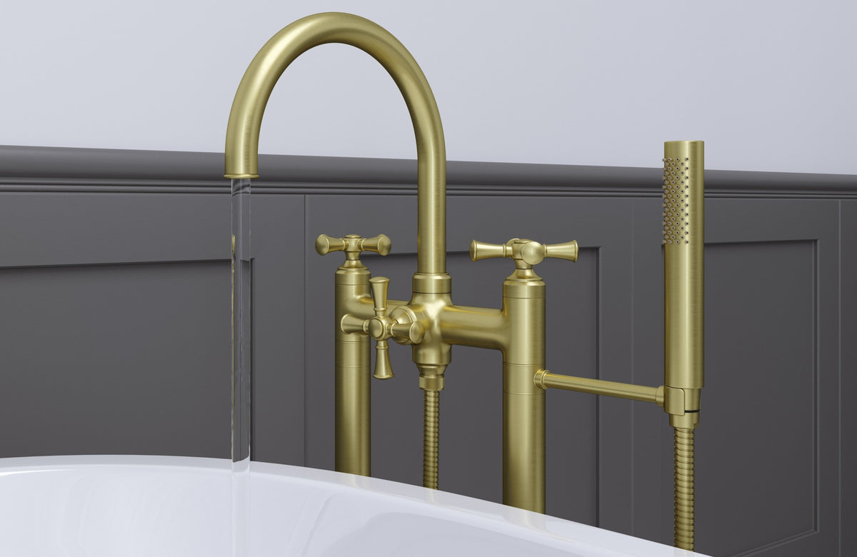 Pfister LG6-1TBBG Brushed Gold - room scene 5