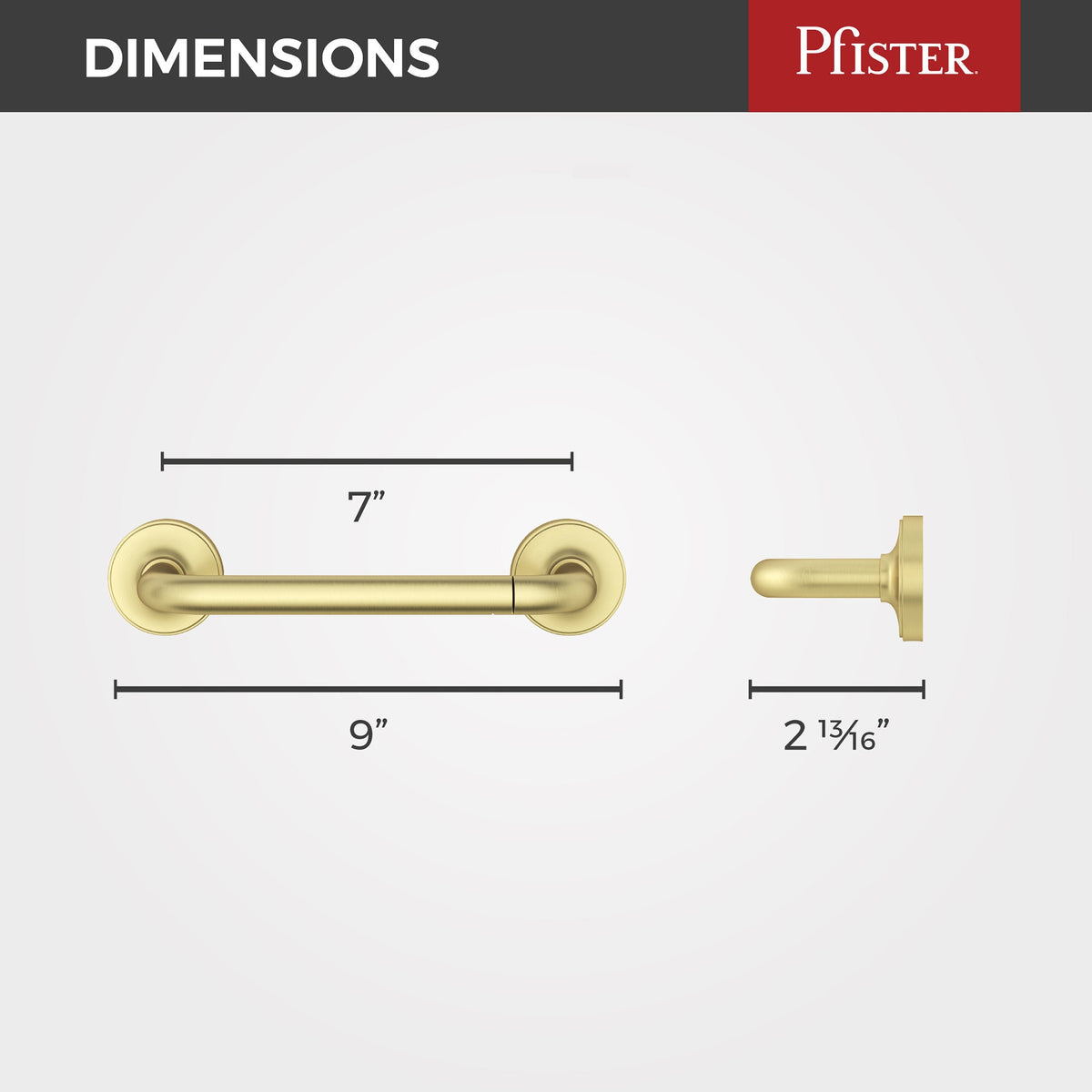 Pfister BPH-TNTBG Brushed Gold - detail 1