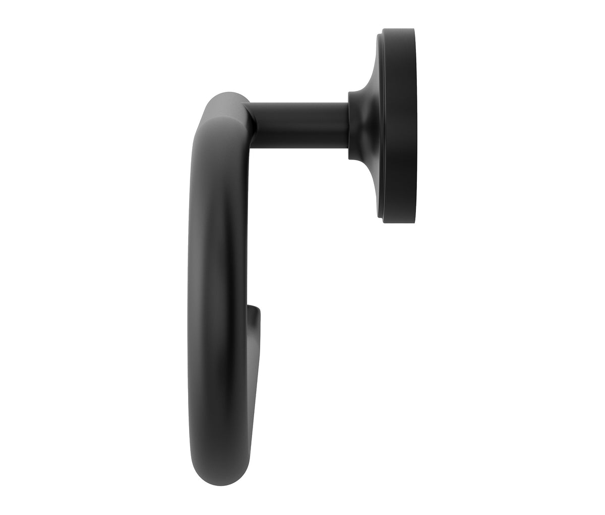 Pfister Tenet Towel Ring in Matte Black - view 3