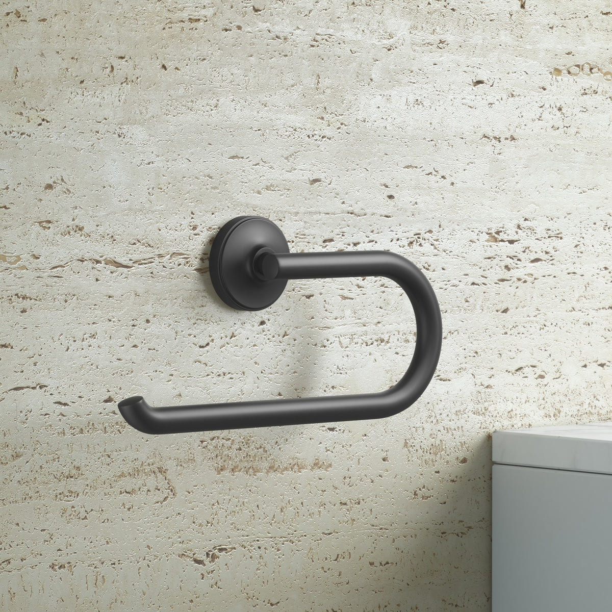 Pfister Tenet Towel Ring in Matte Black - view 5