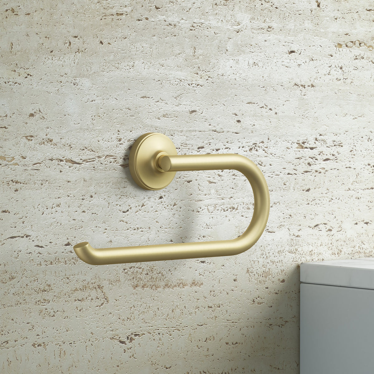 Pfister Tenet Towel Ring in Brushed Gold - view 5