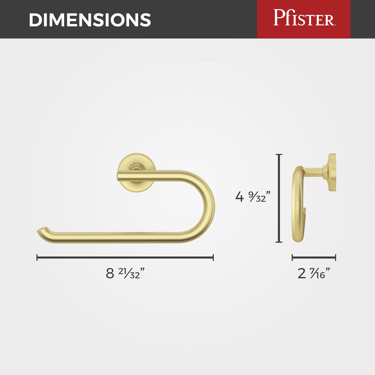 Pfister BRB-TNTBG Brushed Gold - detail 1