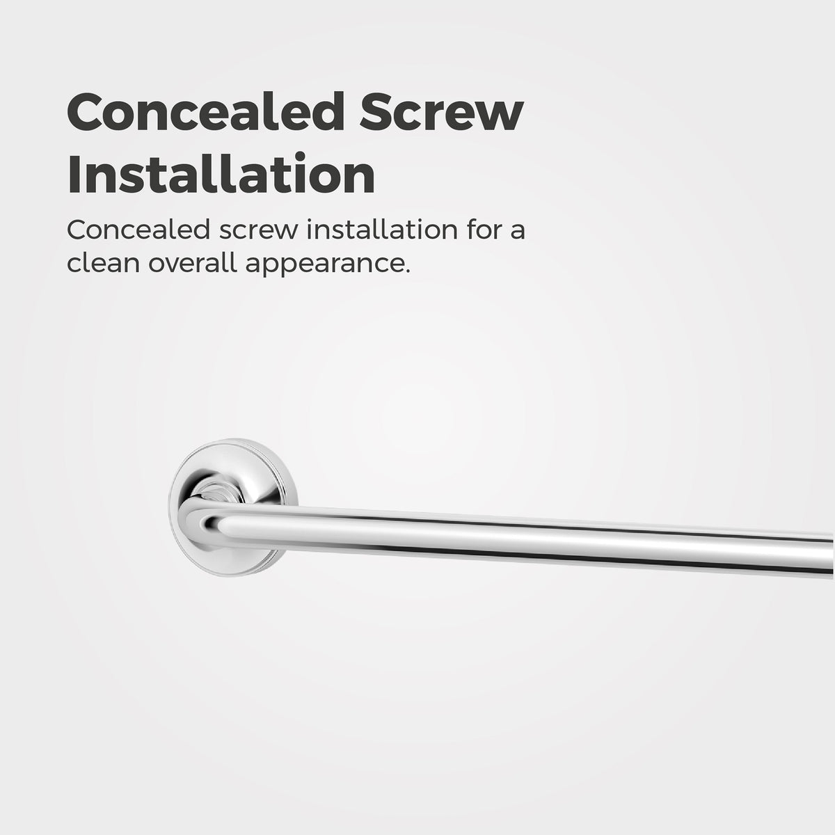 Pfister Tenet 18" Towel Bar in Polished Chrome - view 5
